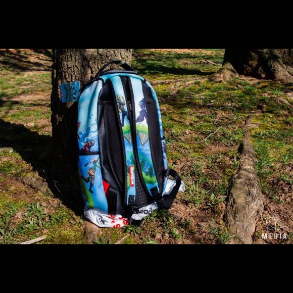 Sprayground Bags Rare Fortnite X Sprayground Shark Royale Backpack